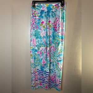 Lilly Pulitzer Palazzo Pants Bal Harbour Postcards from Positano XXS Wide Leg